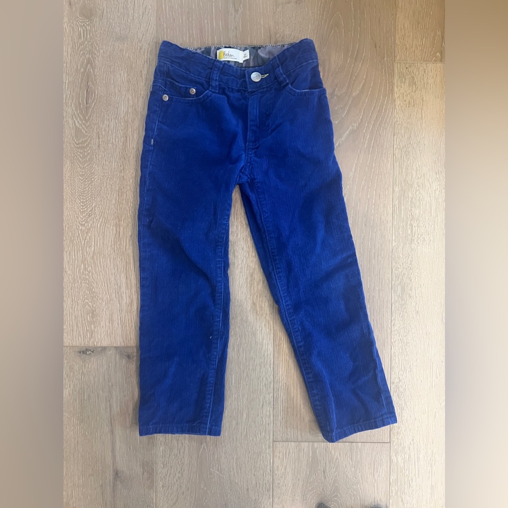 4T Mini Boden blue chords, great condition